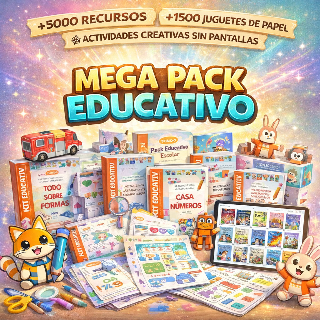 MegaPack que enseña y divierte + Bonos de regalo