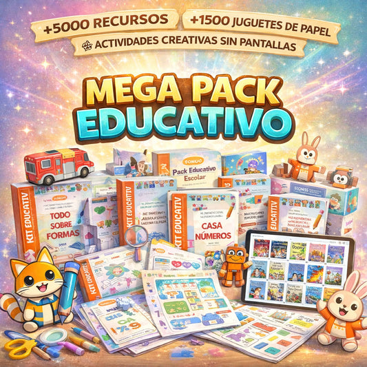 MegaPack que enseña y divierte + Bonos de regalo